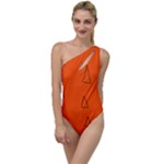 Drawing-1 Sketchpad To One Side Swimsuit