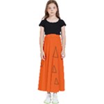 Drawing-1 Sketchpad Kids  Flared Maxi Skirt