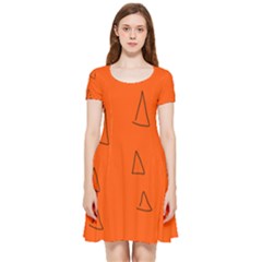 Inside Out Cap Sleeve Dress 