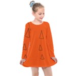 Drawing-1 Sketchpad Kids  Long Sleeve Dress