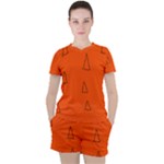 Drawing-1 Sketchpad Women s Tee and Shorts Set