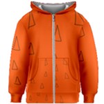 Drawing-1 Sketchpad Kids  Zipper Hoodie Without Drawstring