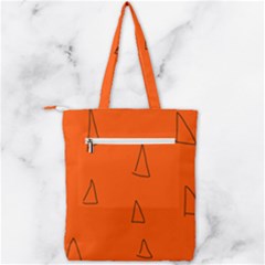 Double Zip Up Tote Bag 