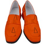 Drawing-1 Sketchpad Women s Chunky Heel Loafers