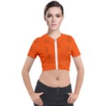 Drawing-1 Sketchpad Short Sleeve Cropped Jacket