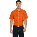 Drawing-1 Sketchpad Men s Short Sleeve Pocket Shirt 