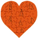 Wooden Puzzle Heart 