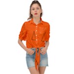 Drawing-1 Sketchpad Tie Front Shirt 