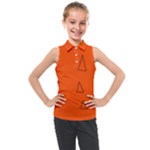Drawing-1 Sketchpad Kids  Sleeveless Polo Tee