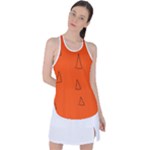 Drawing-1 Sketchpad Racer Back Mesh Tank Top
