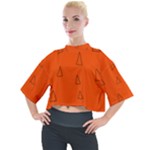 Drawing-1 Sketchpad Mock Neck Tee