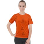 Drawing-1 Sketchpad Women s Sport Raglan Tee