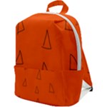 Drawing-1 Sketchpad Zip Up Backpack
