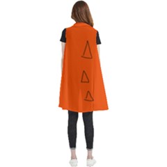 Sleeveless Chiffon Waistcoat Shirt 