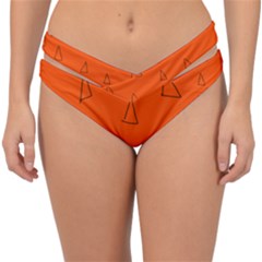 Double Strap Halter Bikini Bottoms 
