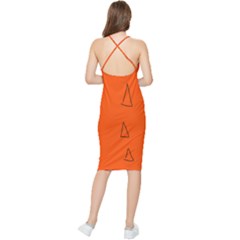 Bodycon Cross Back Summer Dress 