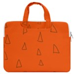 Drawing-1 Sketchpad MacBook Pro Double Pocket Laptop Bag (Large)