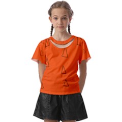 Kids  Front Cut T-Shirt 