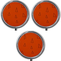 Mini Round Pill Box (Pack of 3) 