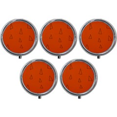 Mini Round Pill Box (Pack of 5) 