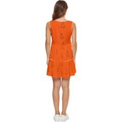 Tiered Sleeveless Mini Dress 