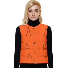 Women s Button Up Puffer Vest 