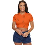 Drawing-1 Sketchpad Side Button Cropped Tee