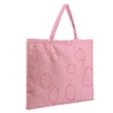 Zipper Large Tote Bag 