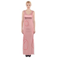 Thigh Split Maxi Dress 