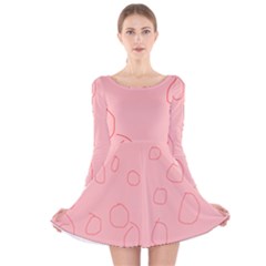 Long Sleeve Velvet Skater Dress 
