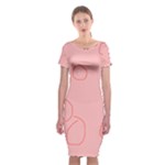 Drawing-2 Sketchpad Classic Short Sleeve Midi Dress