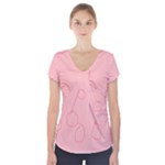 Drawing-2 Sketchpad Short Sleeve Front Detail Top