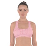 Drawing-2 Sketchpad Cross Back Sports Bra