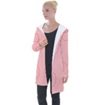 Drawing-2 Sketchpad Longline Hooded Cardigan