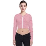 Drawing-2 Sketchpad Long Sleeve Zip Up Bomber Jacket