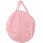 Drawing-2 Sketchpad Giant Round Zipper Tote