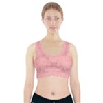 Drawing-2 Sketchpad Sports Bra With Pocket