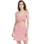 Drawing-2 Sketchpad Velvet Cutout Dress