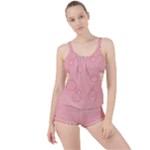 Drawing-2 Sketchpad Boyleg Tankini Set 