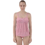 Drawing-2 Sketchpad Twist Front Tankini Set
