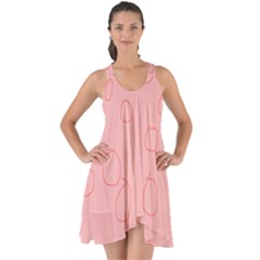 Show Some Back Chiffon Dress 