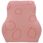 Drawing-2 Sketchpad Car Seat Velour Cushion 