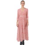 Drawing-2 Sketchpad Button Up Boho Maxi Dress