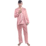 Drawing-2 Sketchpad Men s Long Sleeve Satin Pajamas Set