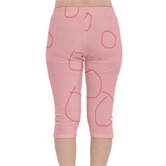 Velvet Capri Leggings  