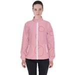 Drawing-2 Sketchpad Women s High Neck Windbreaker