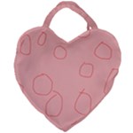 Drawing-2 Sketchpad Giant Heart Shaped Tote