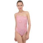 Drawing-2 Sketchpad Classic One Shoulder Swimsuit