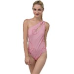 Drawing-2 Sketchpad To One Side Swimsuit