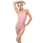 Drawing-2 Sketchpad Plunging Cut Out Swimsuit
